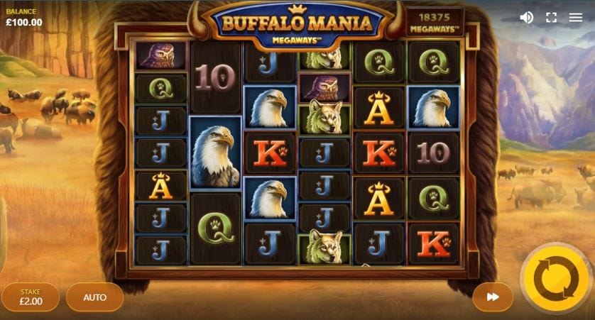 Graj teraz - Buffalo Mania Megaways