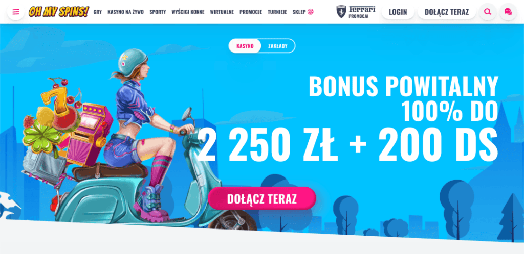 OhMySpins Casino 1