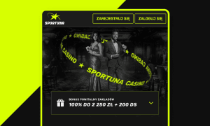 Odwiedź kasyno Sportuna