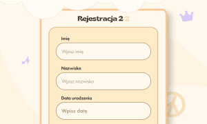 Uzupełnij swoje dane osobowe