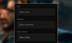 Uzupełnij swoje dane
