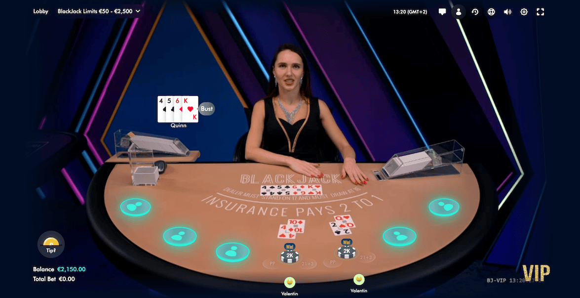 VIP Blackjack (LuckyStreak)