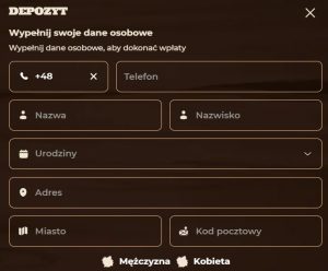 Uzupełnij dodatkowe dane