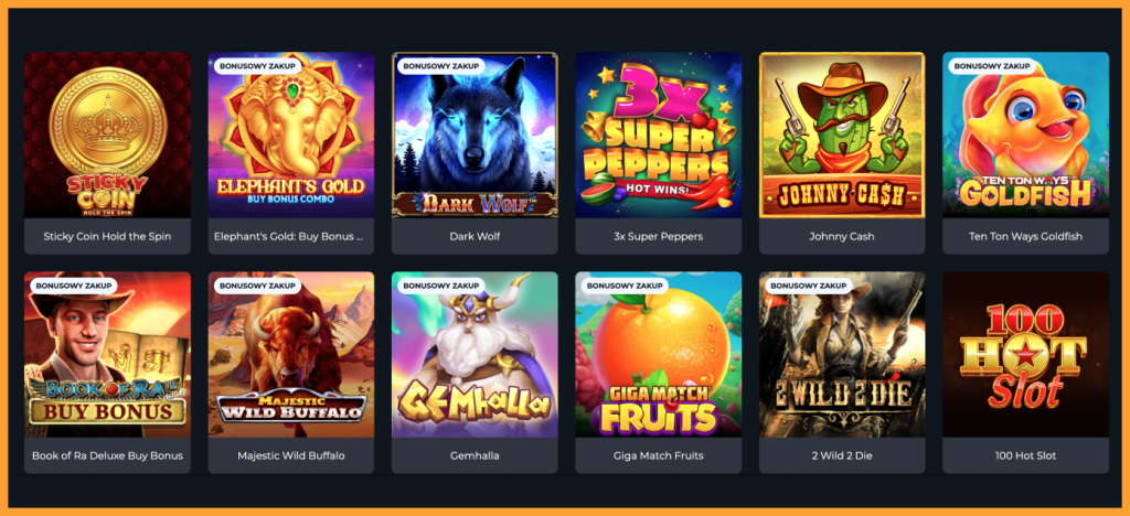 Winsane Casino gry slotowe