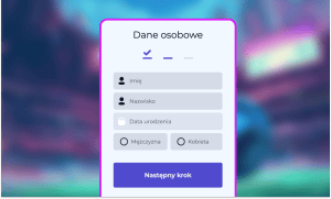 Wpisz dane osobowe -