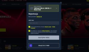 Wybierz bonus i wpisz e-mail