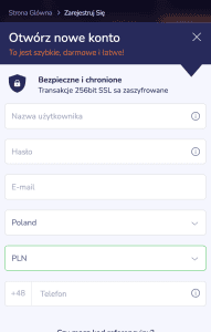 Wprowadź podstawowe dane -