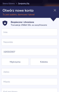 Podaj szczegółowe dane -