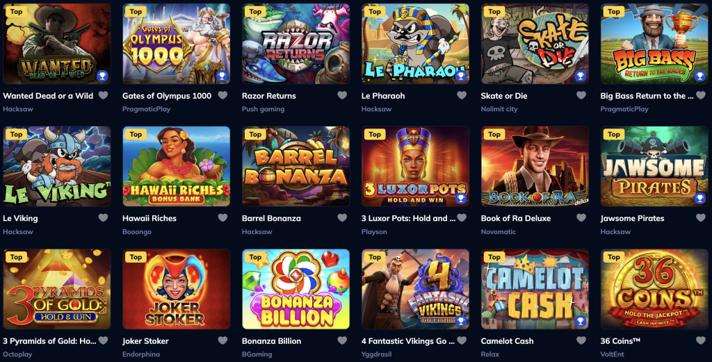 RioAce casino automaty do gry