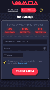 Rozpocznij proces rejestracji -